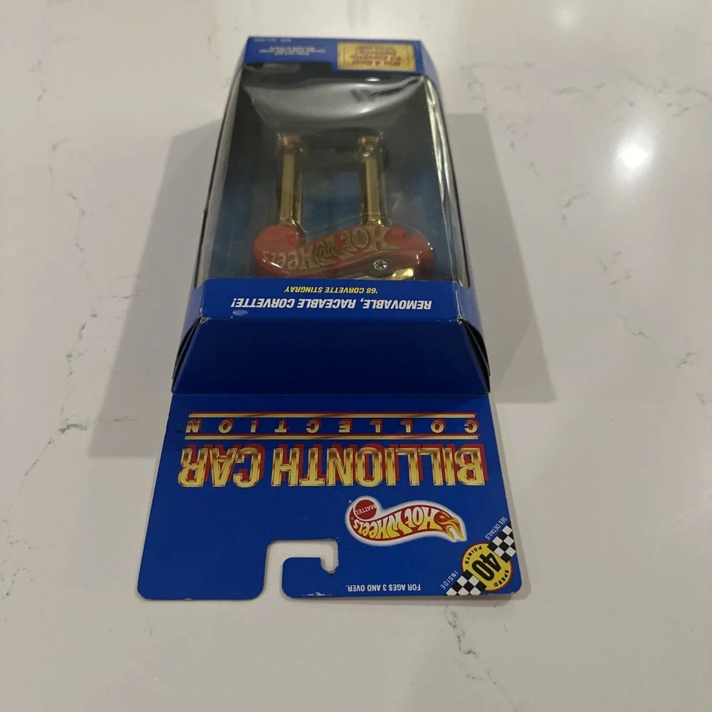 1990 Hot Wheels Billionth Car Edition 68 Corvette Stingray #9252